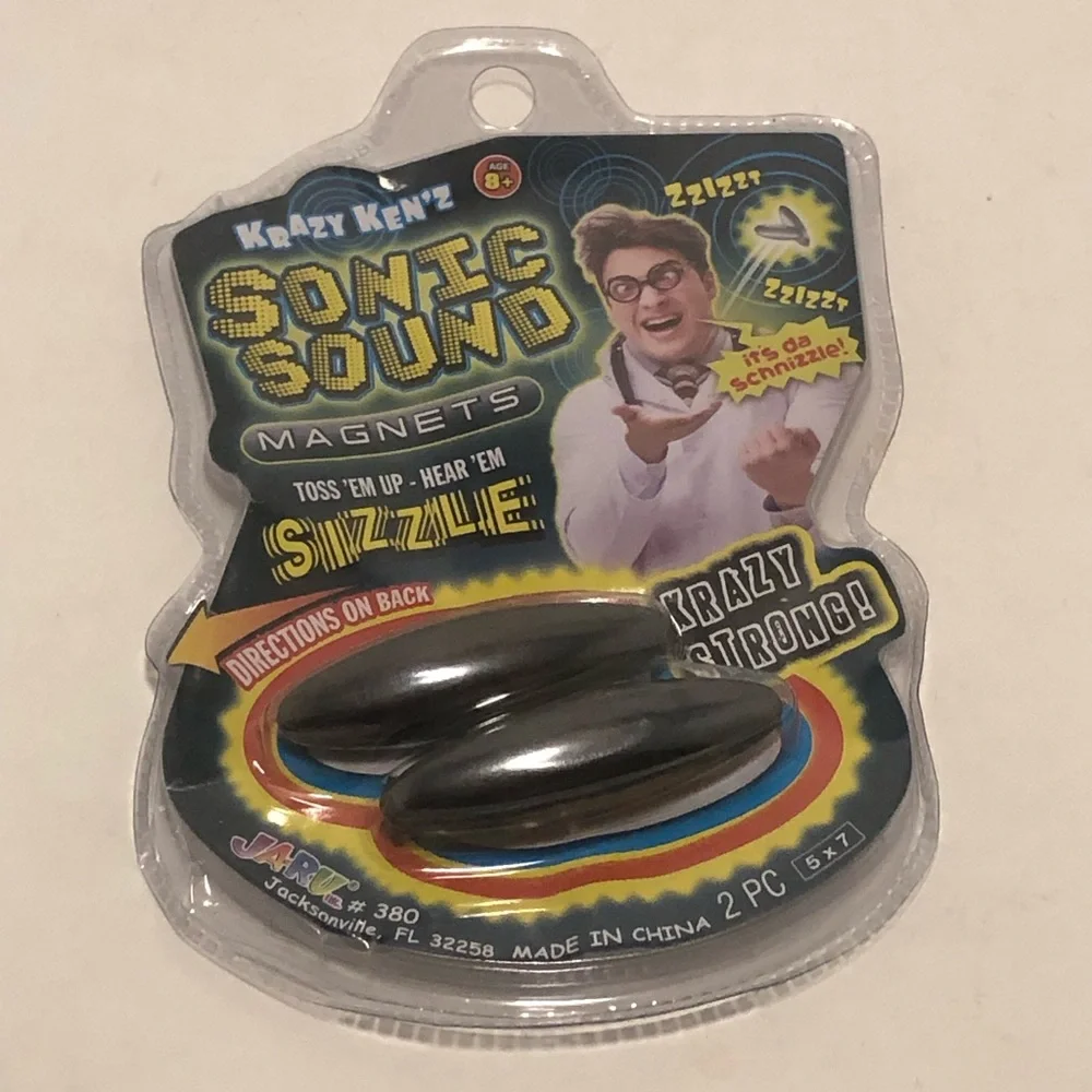 Sonic Sound Magnets - Black (2 Pc)